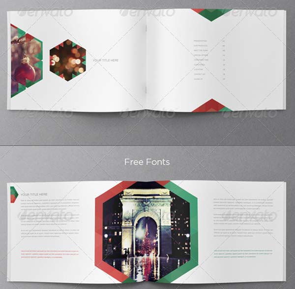 Editable Christmas Brochure Templates HighQuality Free & Premium